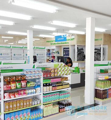 ออกแบบตกแต่งร้านขายยาสุกรีเภสัช-sukreepharma1
