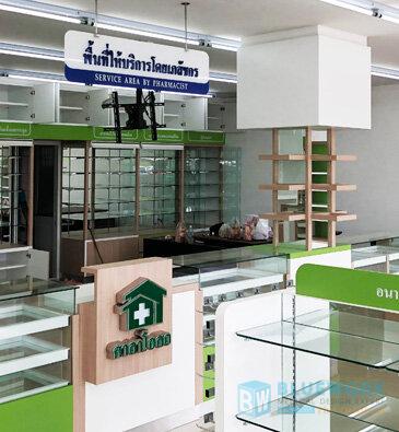 ออกแบบตกแต่งร้านขายยาศาลาโอสถ-salaosoth2