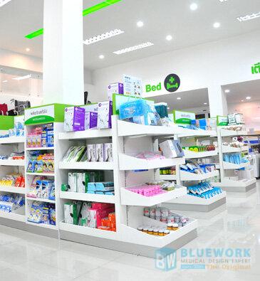 ออกแบบตกแต่งร้านขายยาศิริโรจน์โอสถ-sirirojosothsromedical2