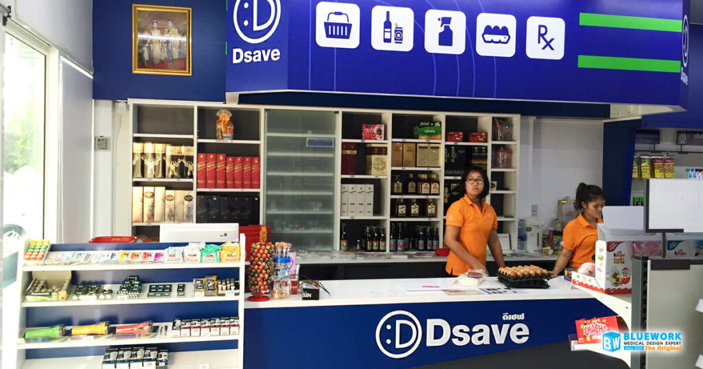 ออกแบบตกแต่งร้านค้าปลีกดีเซฟ-dsave