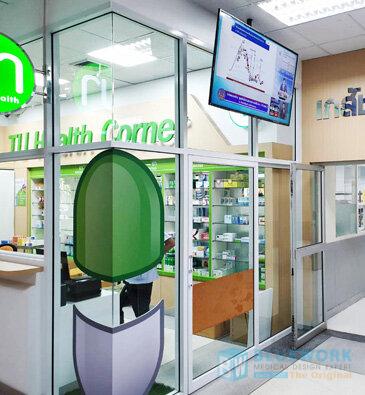 ออกแบบตกแต่งร้านขายยาทียูเฮลท์คอร์เนอร์-tuhealthcorner2
