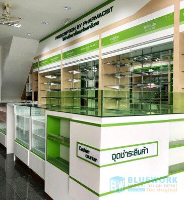 ออกแบบตกแต่งร้านขายยามายด์เภสัช-mindpharmacy1