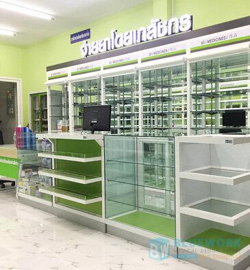 ออกแบบตกแต่งร้านขายยาแสงทองเภสัช-saengthonghatyaipharmacy1