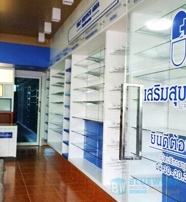 ออกแบบตกแต่งร้านขายยาเสริมสุขเภสัช-sermsukpharmacy1