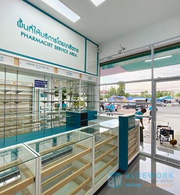 ออกแบบตกแต่งร้านขายยาอโยธยาเภสัช-ayothayabhaesaj2