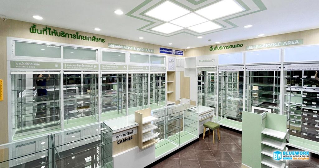 ออกแบบตกแต่งร้านขายยามุมยาเภสัชกร-mumyabhaesajchakorn